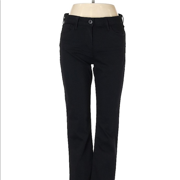 3x1 Denim - 3x1 N.Y.C Black Raw Frayed Hem High Rise Jeans